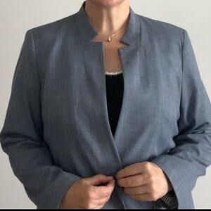 Banana Republic Charcoal Blue Blazer